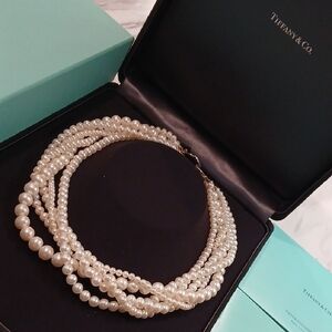 Tiffany & Company Paloma Picasso Multi-Strand Pearl Necklace